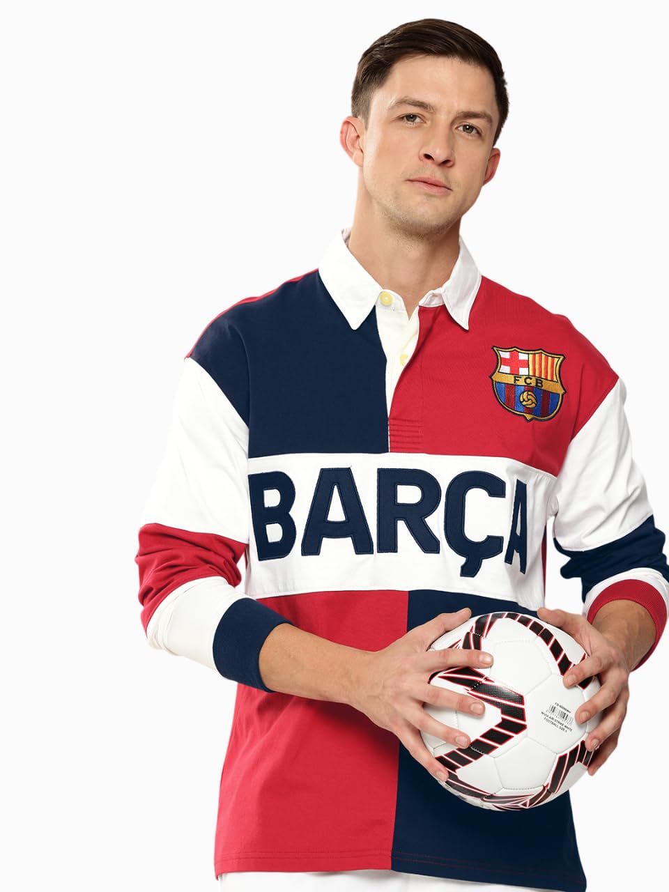 Barcelona Modernist Polo - Fan Version / Full Sleeves / 2XL